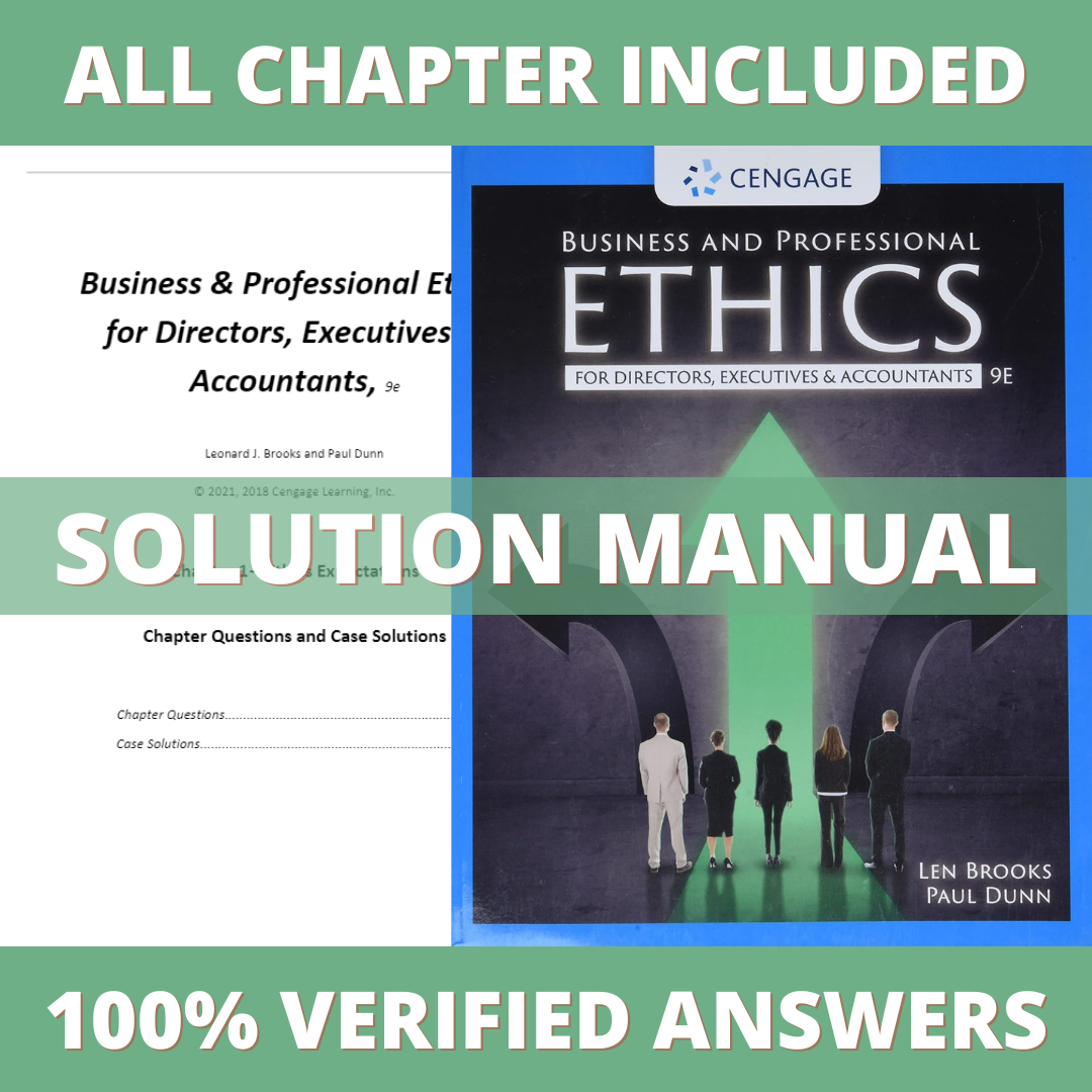 Solution-Manual-for-Business-and-Professional-Ethics-9th-Edition-Brooks-2021