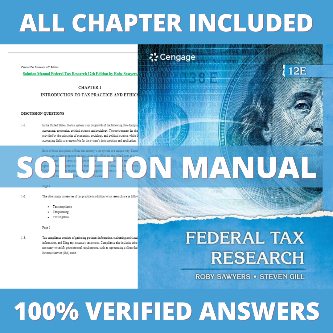 Solution-Manual-for-Federal-Tax-Research-12th-Edition-Sawyers-2021