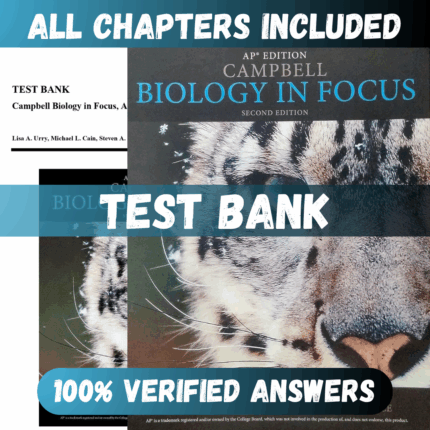 Test Bank Campbell Biology in Focus, 2nd AP® Edition (Urry, 2017)