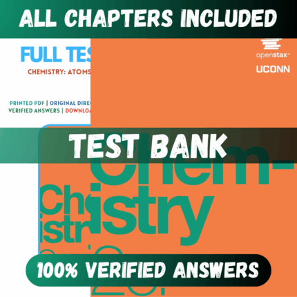 Test Bank Chemistry Atoms First 2e 2nd Edition (OpenStax, 2019)