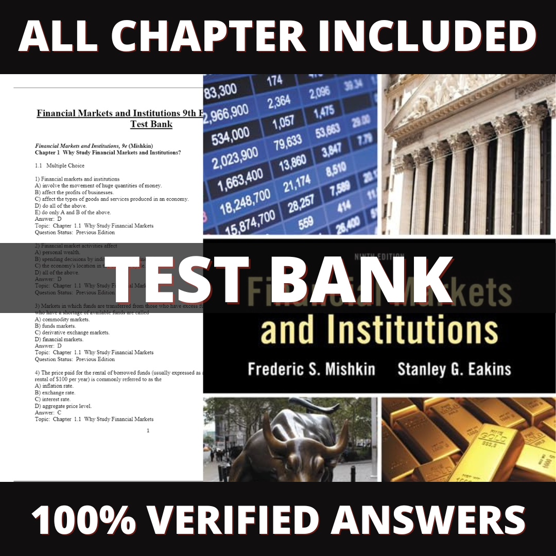 Test-Bank-for-Financial-Markets-and-Institutions-9th-Edition-Mishkin-2017
