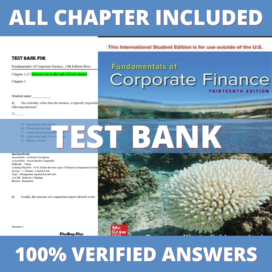 Test-Bank-for-Fundamentals-of-Corporate-Finance-13th-Edition-Ross-2021