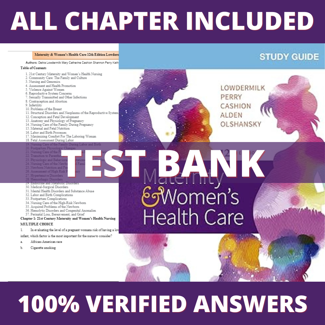 Test-Bank-for-Maternity-and-Womens-Health-Care-12th-Edition-Lowdermilk-2020