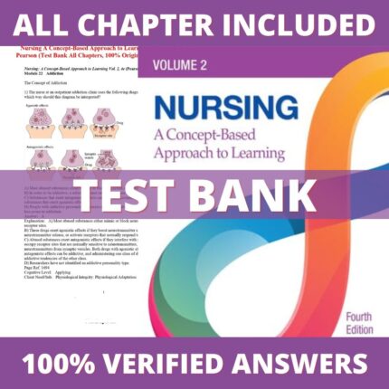 Test Bank for Nursing A Concept-Based Approach to Learning, Volume 2 4th Edition (Pearson, 2022)