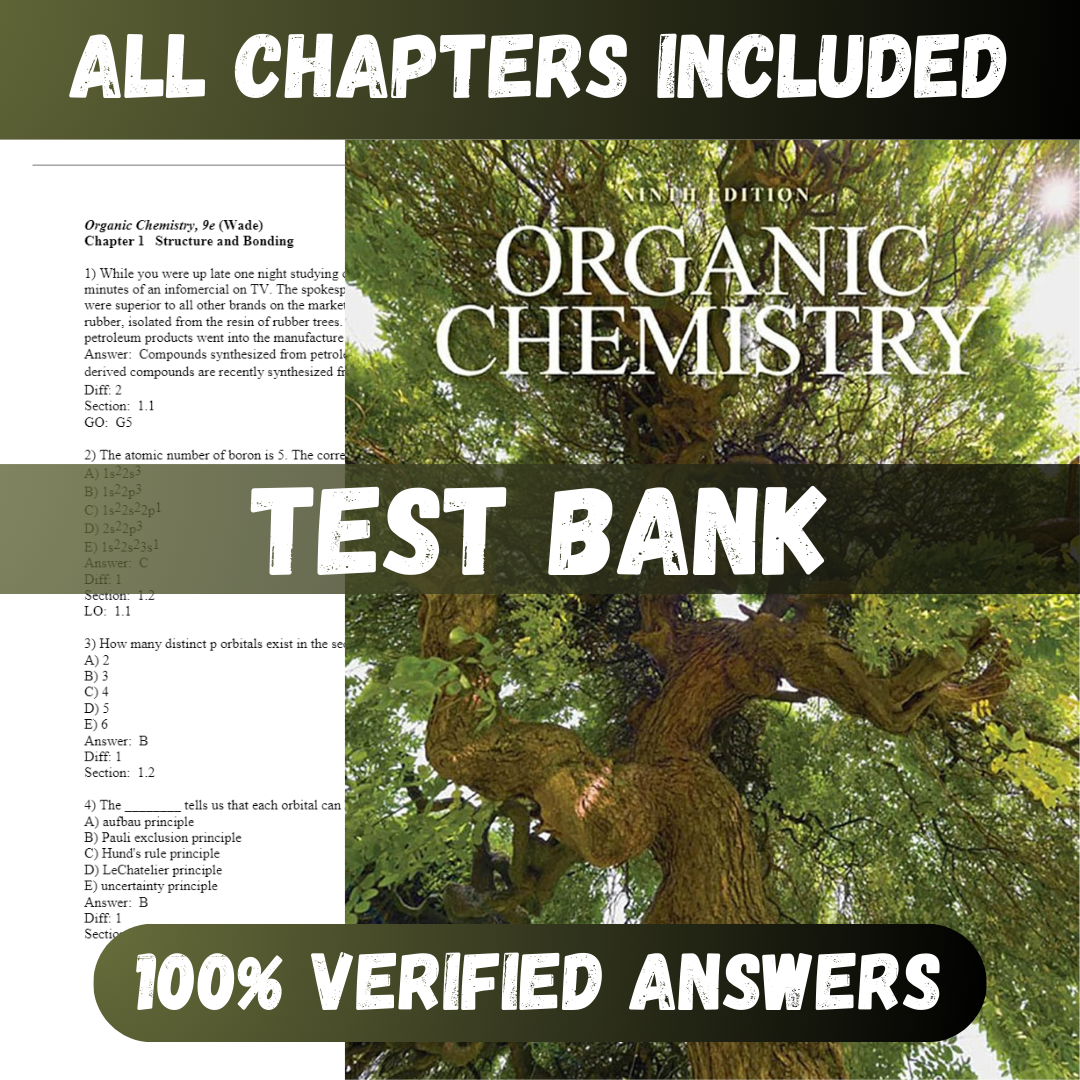 Test-Bank-for-Organic-Chemistry-9th-Edition-Leroy-1