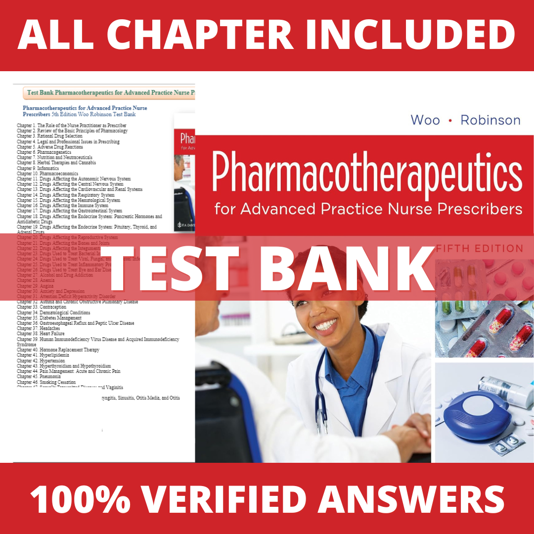 Test-Bank-for-Pharmacotherapeutics-for-Advanced-Practice-Nurse-Prescribers-5th-Edition-Robinson-2020
