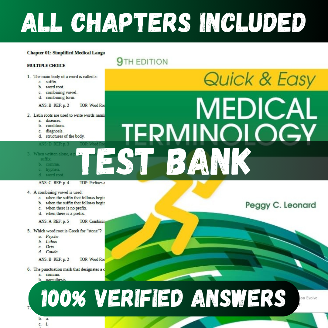 Test-Bank-for-Quick-Easy-Medical-Terminology-9th-Edition-Leonard-1