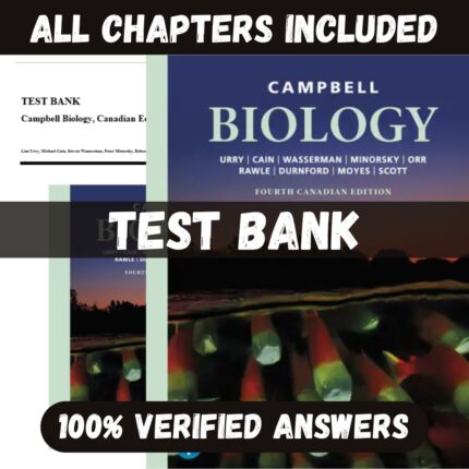 Test Bank for Campbell Biology, 4th Canadian Edition by Urry