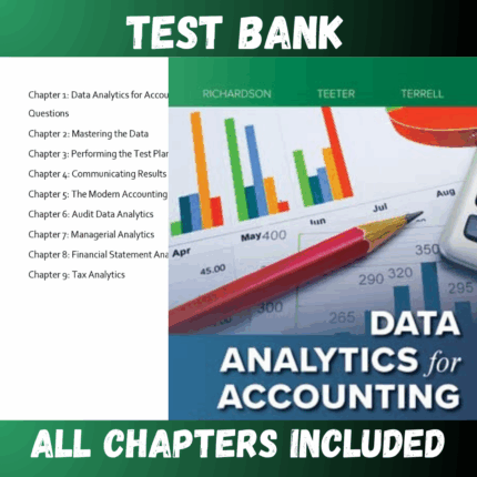 Test Bank - Data Analytics for Accounting 3rd Edition by Richardson