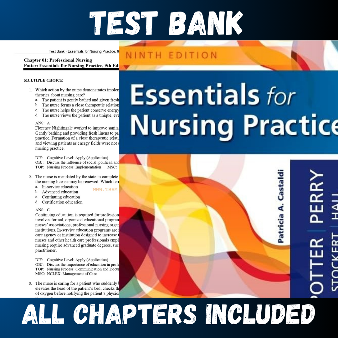 Test-Bank-for-Essentials-for-Nursing-Prggactice-9th-Edition-Potter-1
