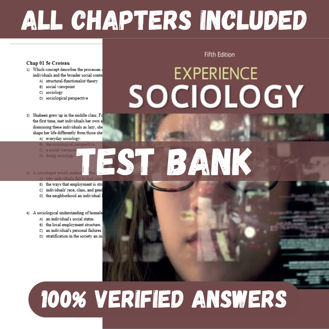 Test-Bank-for-Experience-Sociology-5th-Edition-by-David-Croteau