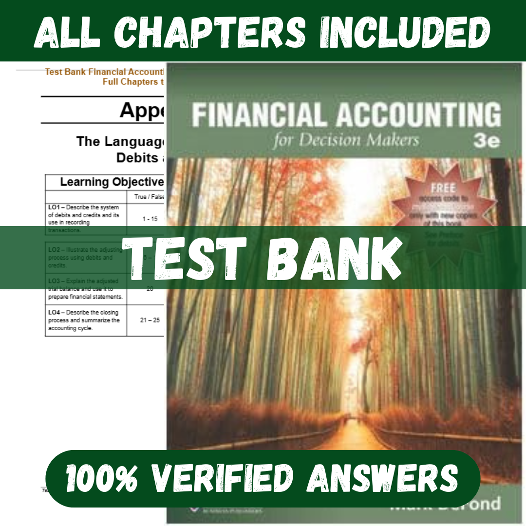 Test-Bank-for-Financial-Accounting-for-Decision-Makers-3rd-Edition-by-DeFond