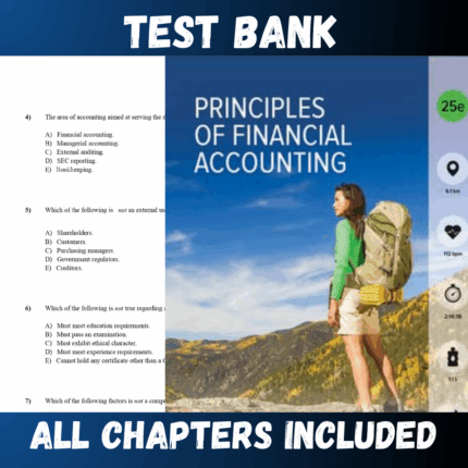 Test Bank - Fundamental Accounting Principles 25th Edition by Wild