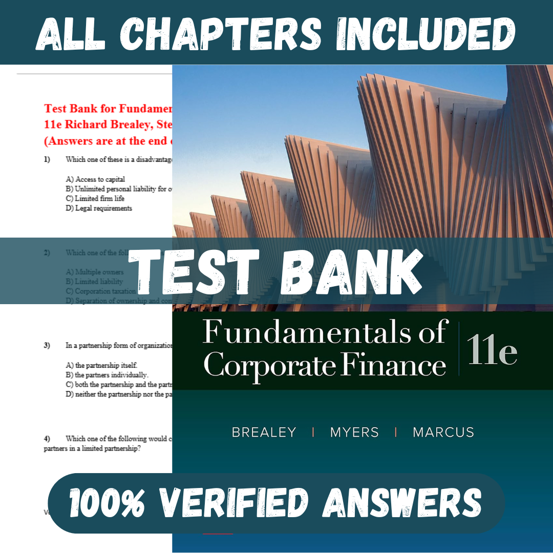 Test-Bank-for-Fundamentals-of-Corporate-Finance-11th-Edition-By-Richard-Brealey