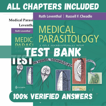 Test Bank for Medical Parasitology 7th Edition by Leventhal