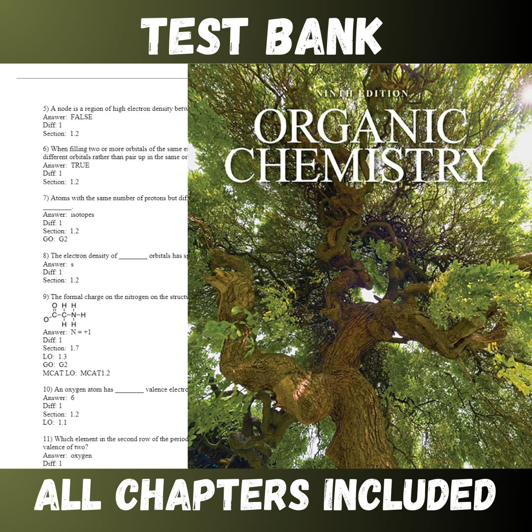 Test-Bank-for-Organic-Chemistry-9th-Edition-Lero-1