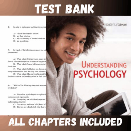Test Bank - Understanding Psychology 15th Edition by Feldman