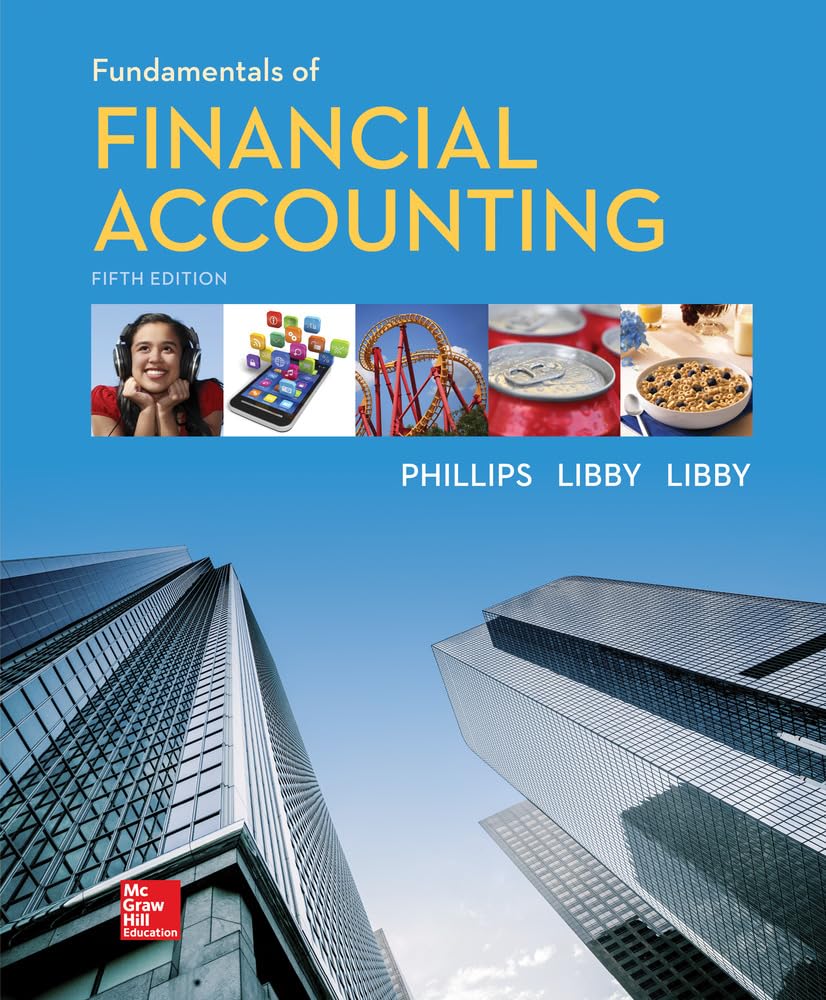 Fundamentals of Financial Accounting 5th Edition