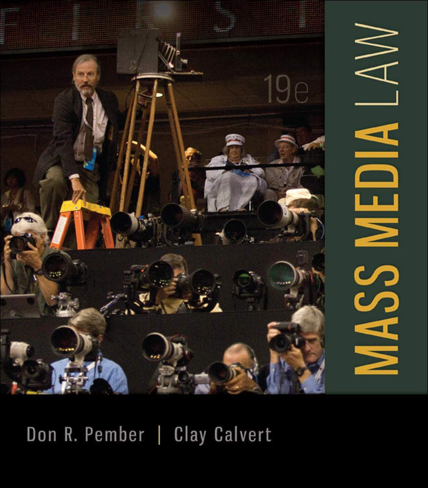 Mass Media Law 19th Edition