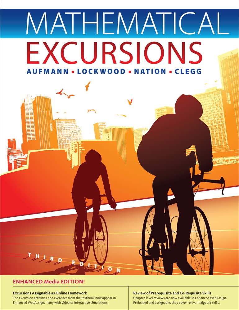 Mathematical Excursions 3rd Edition