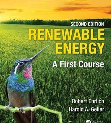 Renewable Energy A First Course 2nd Edition