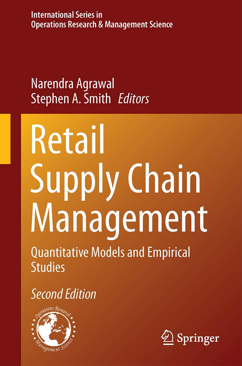Retail Supply Chain Management Quantitative Models and Empirical Studies 2nd Edition