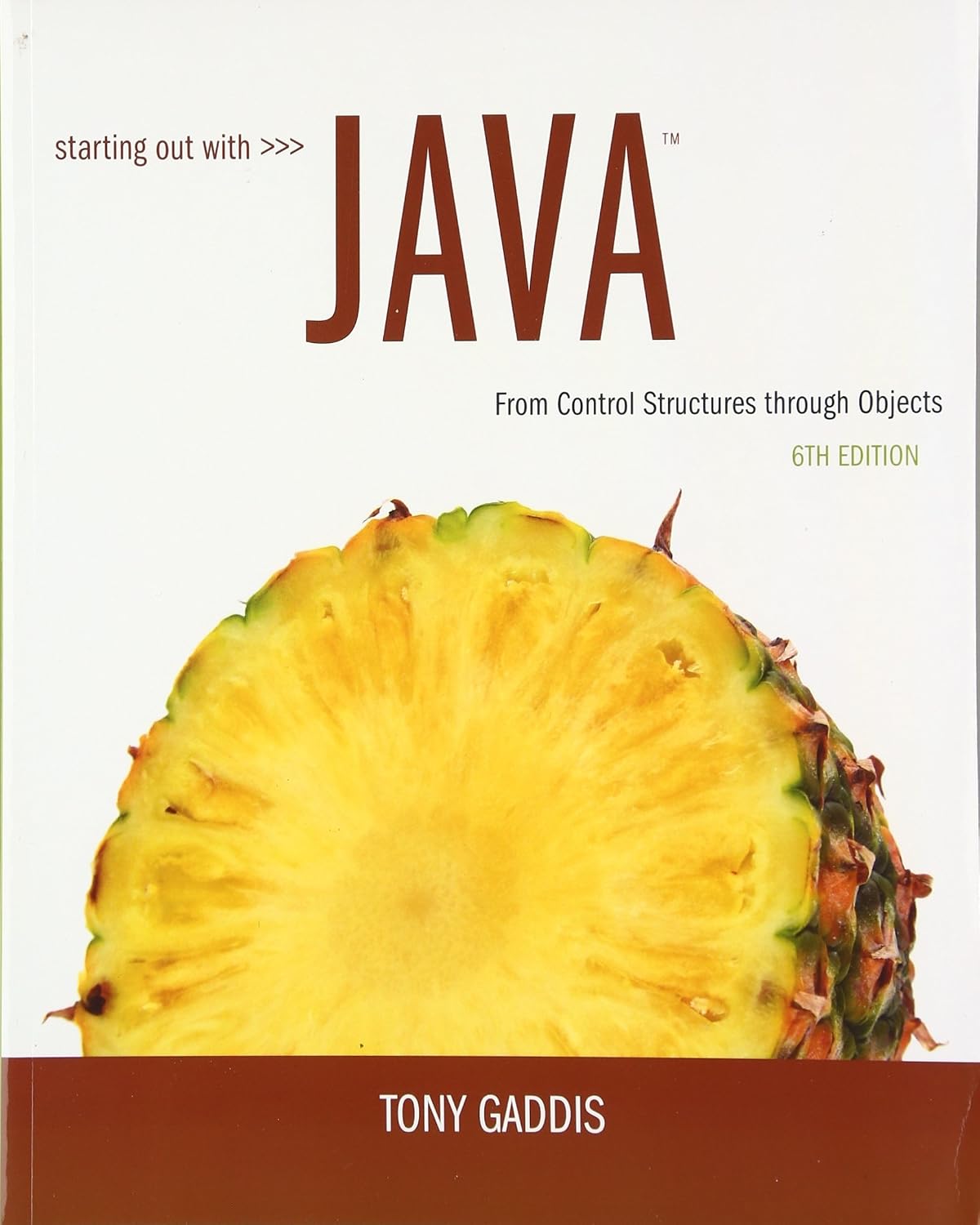Starting Out with Java From Control Structures through Objects 6th Edition