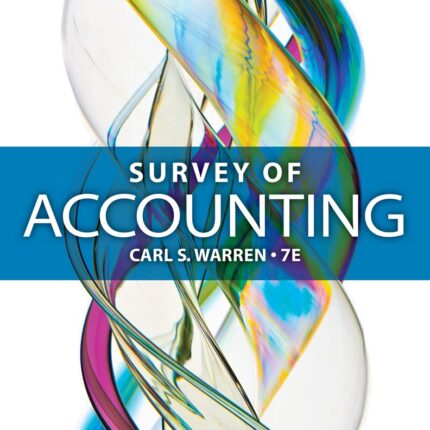 Survey of Accounting 7th Edition